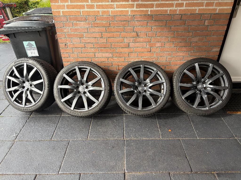 20 inch Rays Nissan GTR R35 velgen 5x114,3/ 5x114/ 5x114.3, Auto-onderdelen, Banden en Velgen, Ophalen, Gebruikt, 265 mm, Banden en Velgen