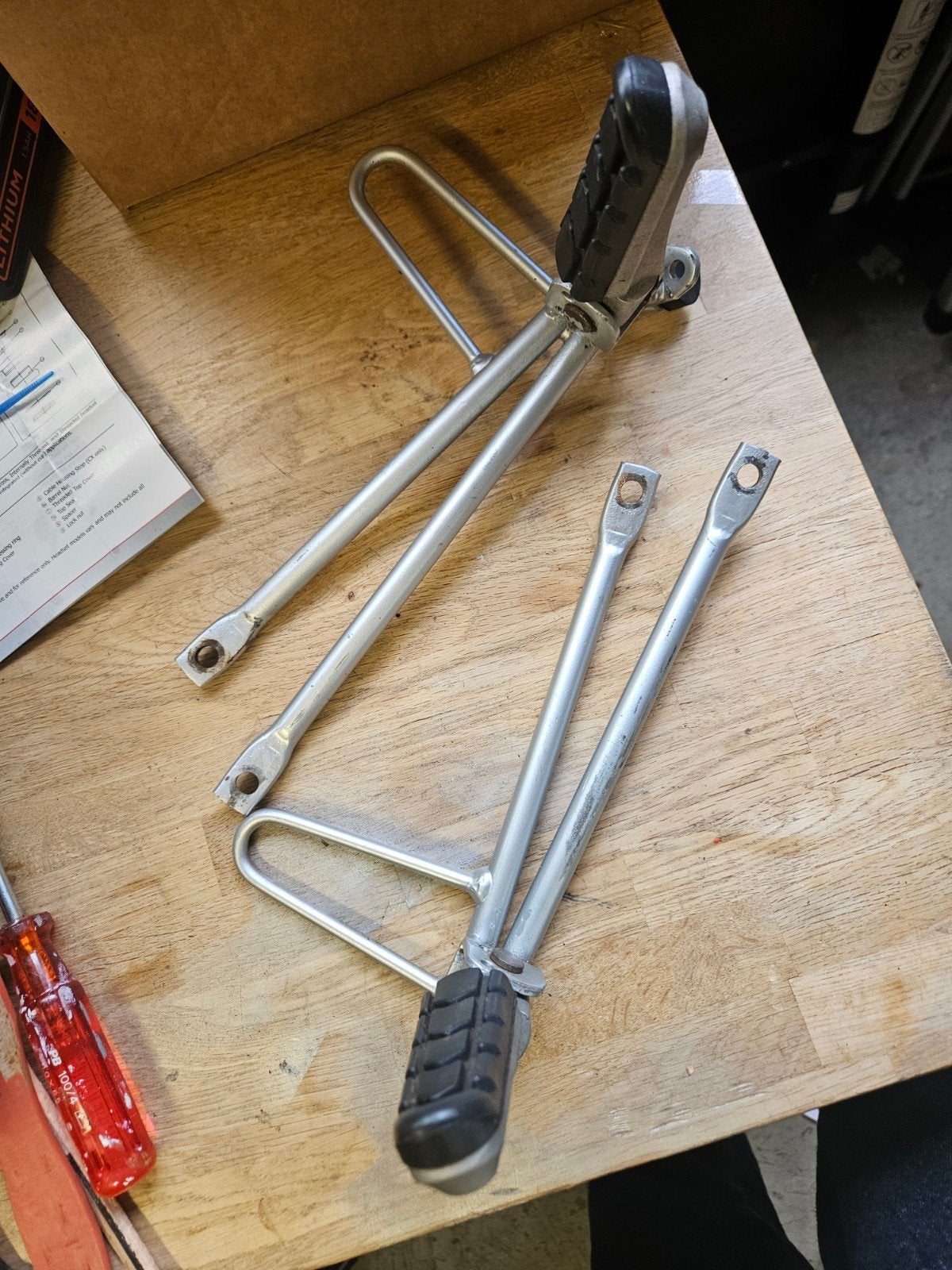 Voetsteunen Hm/Vent, Ophalen of Verzenden, Gebruikt
