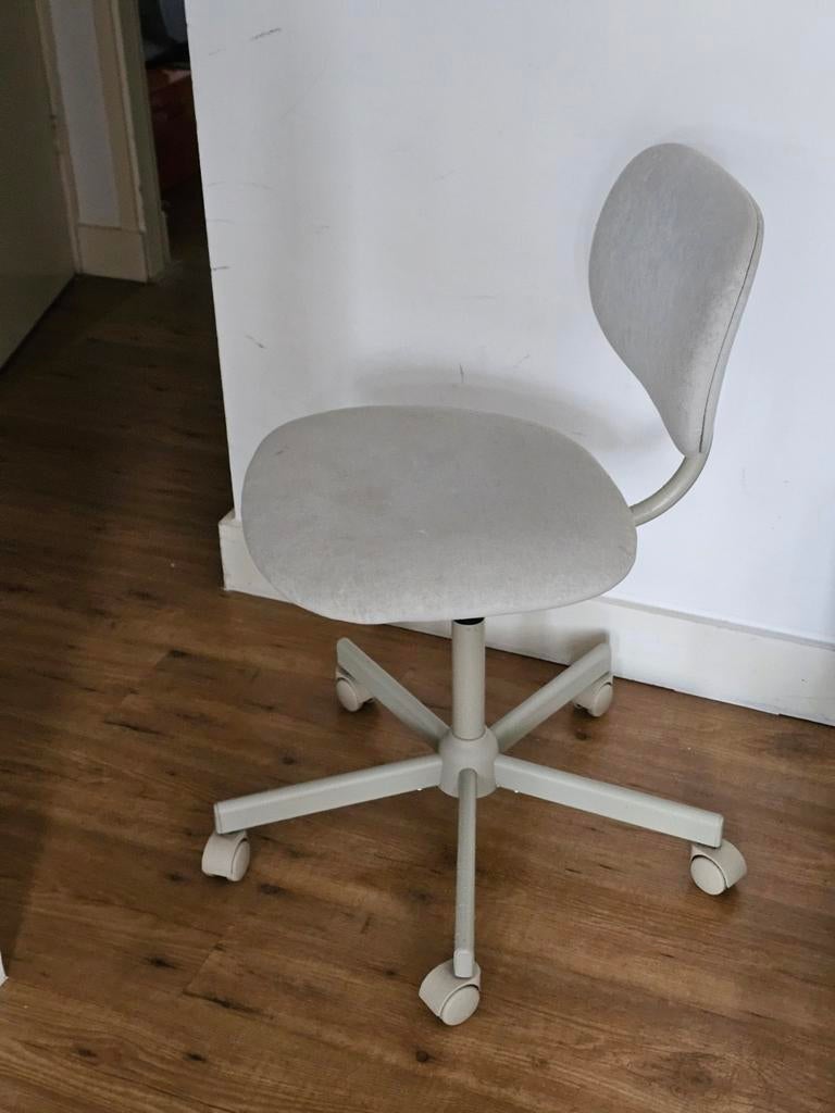 Ikea BLECKBERGET bureaustoel / draaistoel - Grijs, Huis en Inrichting, Bureaustoelen, Ophalen of Verzenden