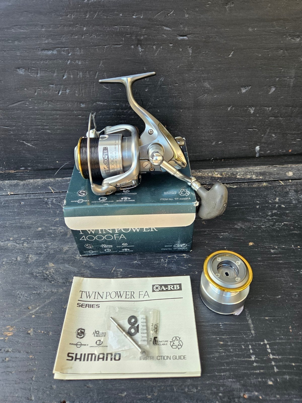 Shimano Twinpower 4000 FA - Z.G.A.N. Made in Japan, Watersport en Boten, Ophalen of Verzenden