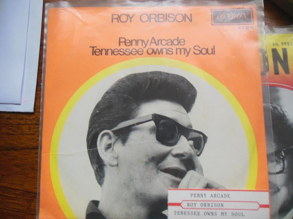single roy orbison london records penny arcade 45rpm 7'', Ophalen of Verzenden, Gebruikt, Pop