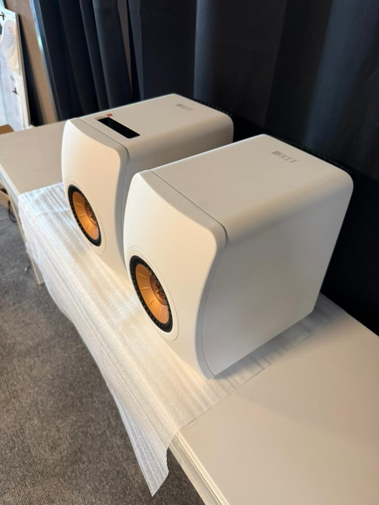 KEF LS50 Wireless II – White | Als nieuw | Dealer garantie, Audio, Tv en Foto, Luidsprekers, Overige merken, Ophalen of Verzenden