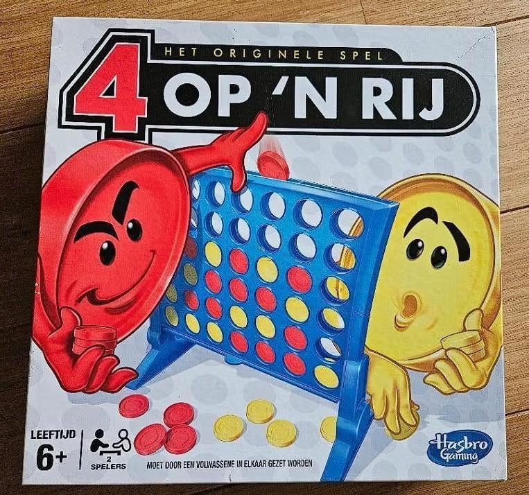 4 op een rij, Ophalen of Verzenden, Zo goed als nieuw, Hasbro
