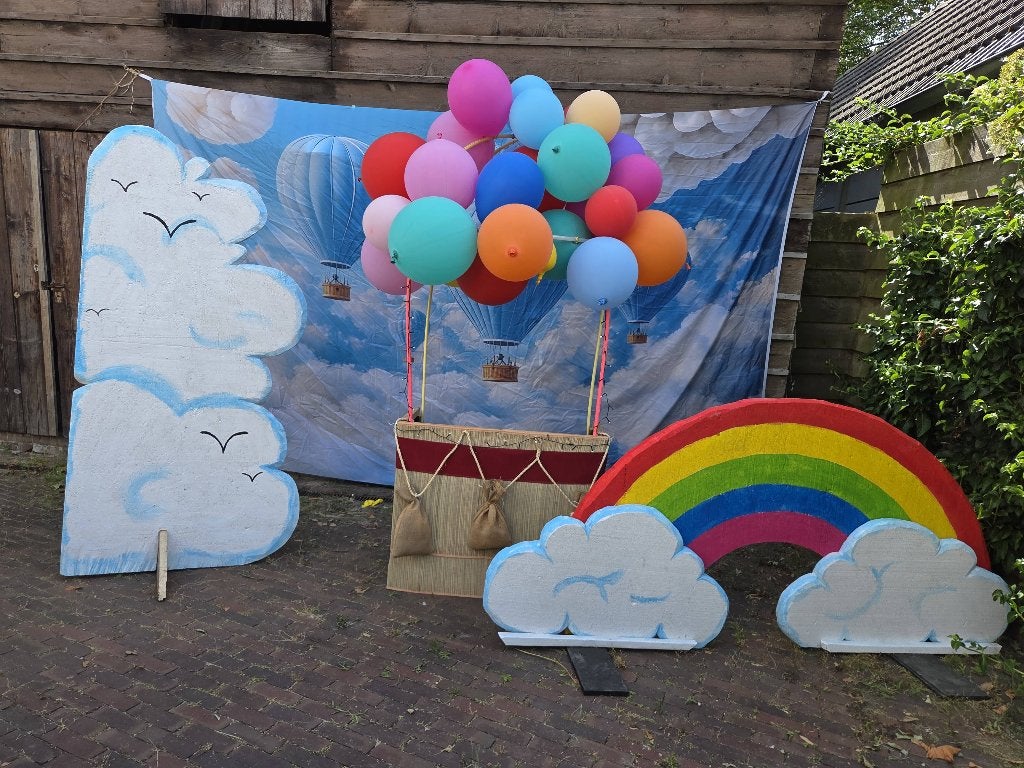 Luchtballon decor playbackshow, Hobby en Vrije tijd, Ophalen, Zo goed als nieuw, Versiering, Overige