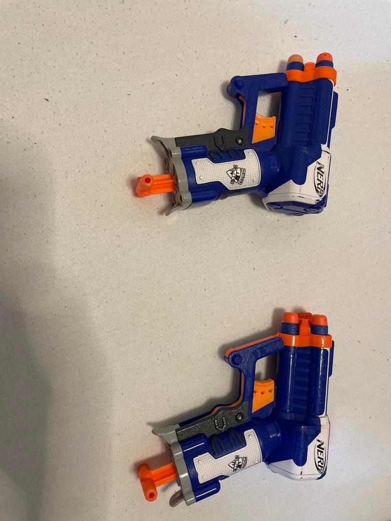 2x NERF N-Strike Elite Triad EX-3 Blasters - Ook los te koop, Ophalen of Verzenden, Zo goed als nieuw
