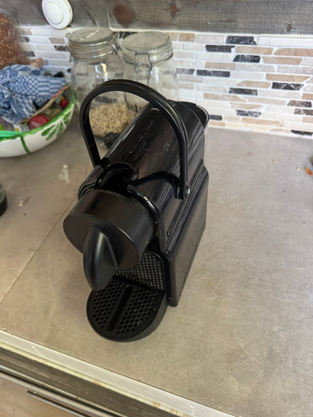 Magimix koffiezetapparaat, Ophalen, Koffiemachine