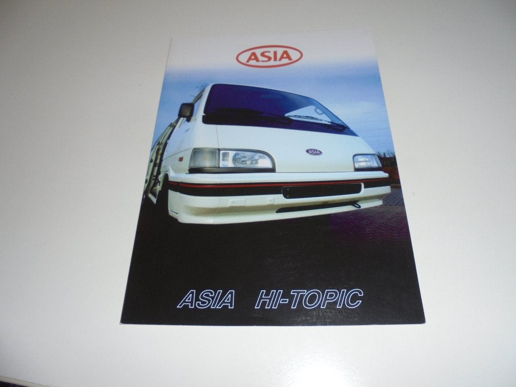 brochure Asia Hi-Topic, Ophalen of Verzenden, Nieuw, Overige merken