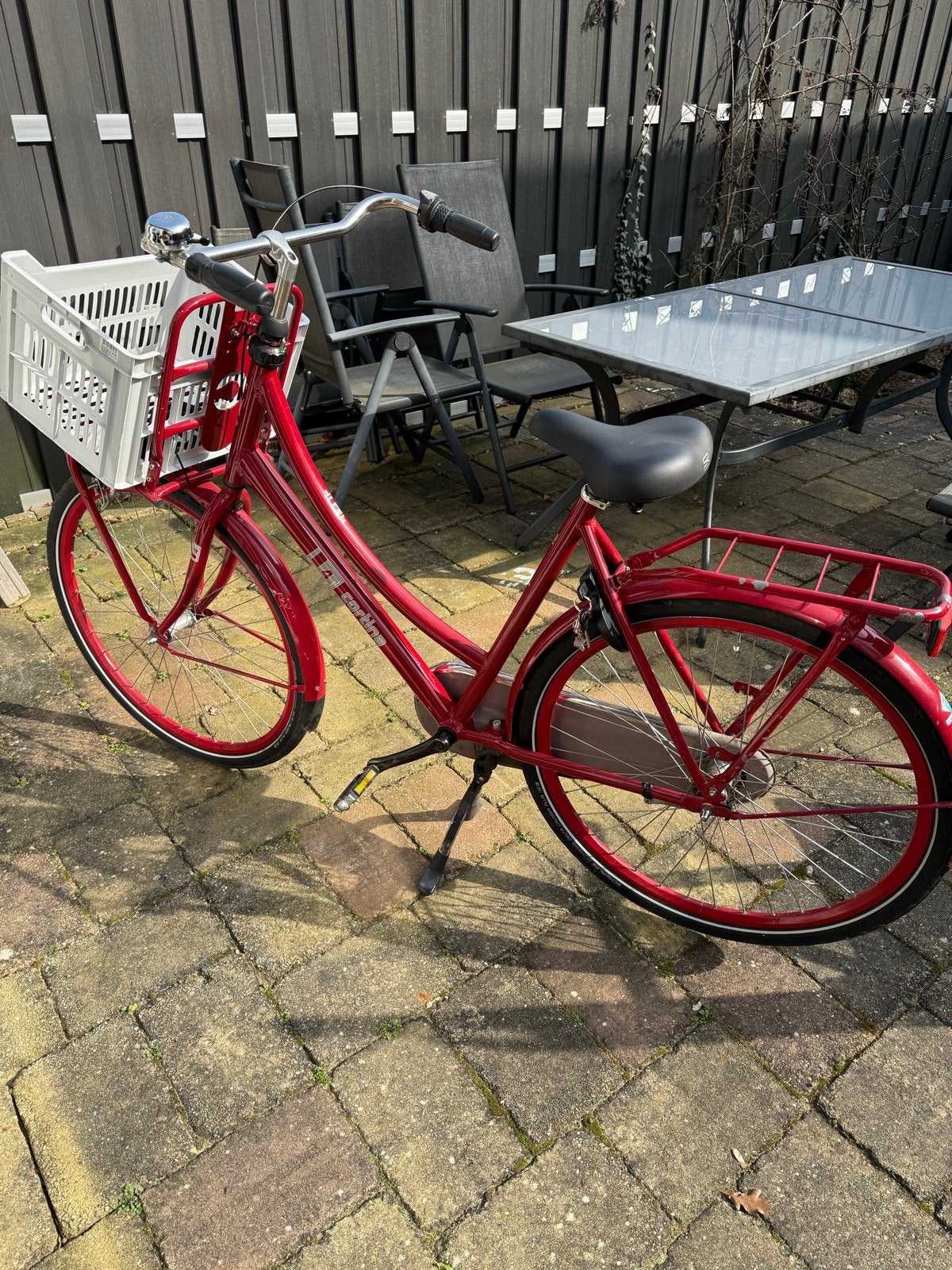Cortina L4 Damesfiets - Zeer goede staat, inclusief krat, Ophalen, Zo goed als nieuw, Overige merken, Versnellingen