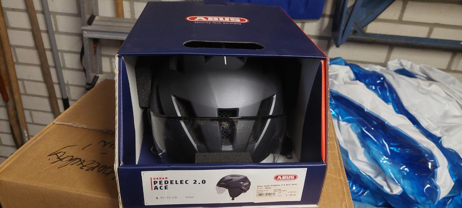 ABUS Urban Pedelec 2.0 ACE Helm (S) - Zo goed als nieuw, Fietsen en Brommers, S, Ophalen of Verzenden, Zo goed als nieuw, ABUS