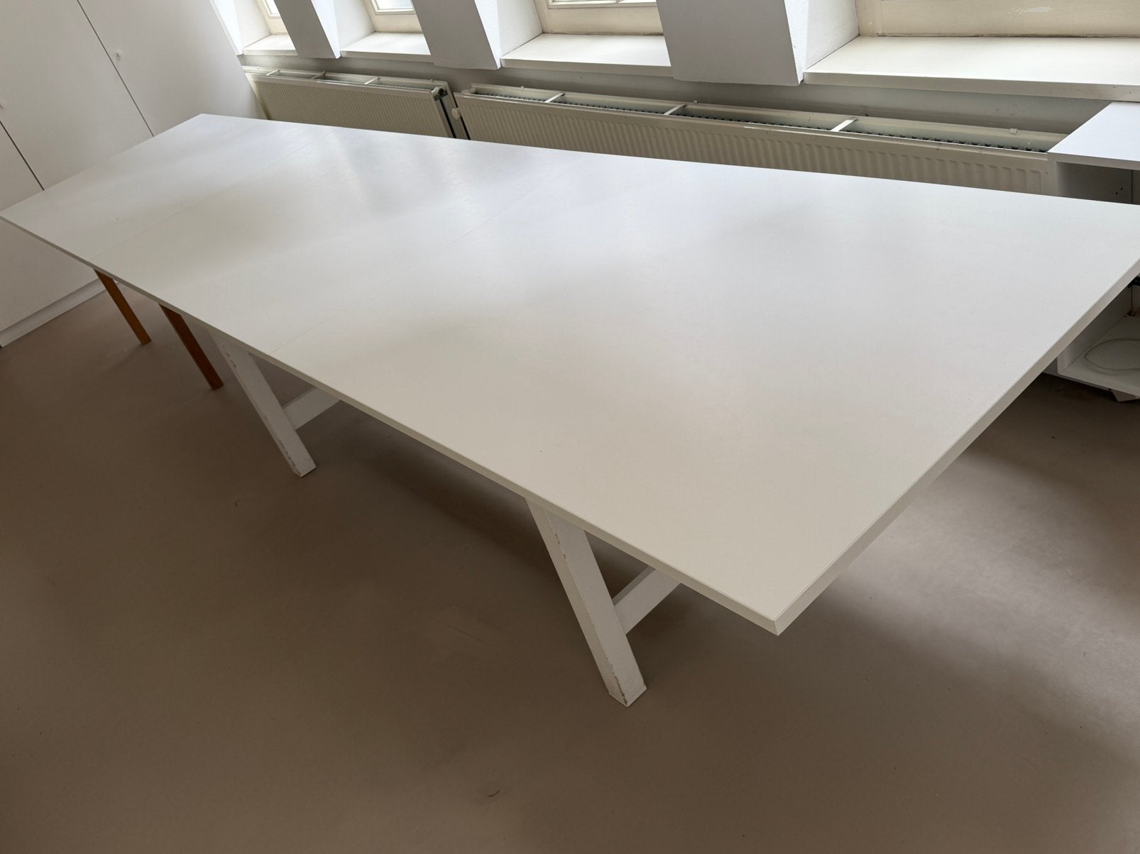 Large Modular Table  4.5m x 105cm, Ophalen, Zo goed als nieuw, 75 m² of meer, Laminaat