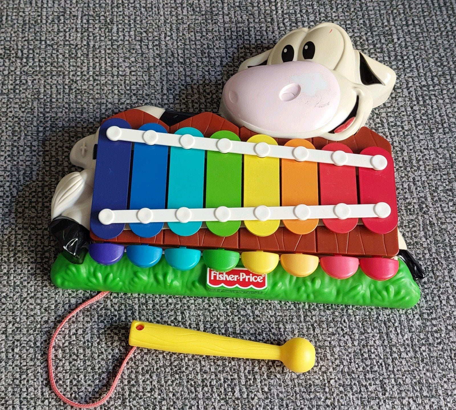 Xylofoon koe Fisher Price, Ophalen of Verzenden, Gebruikt, Melodische percussie