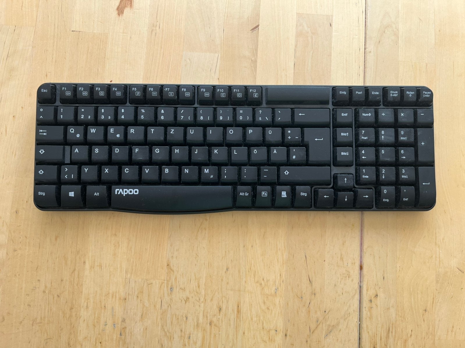 Fujitsu wireless keyboard, Computers en Software, Gebruikt, Ophalen of Verzenden, Draadloos, Qwerty