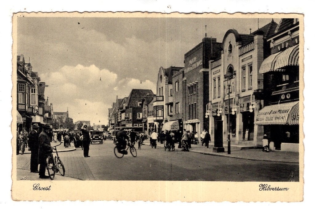 Hilversum  Groest  1936, Verzenden, 1920 tot 1940, Gelopen, Noord-Holland