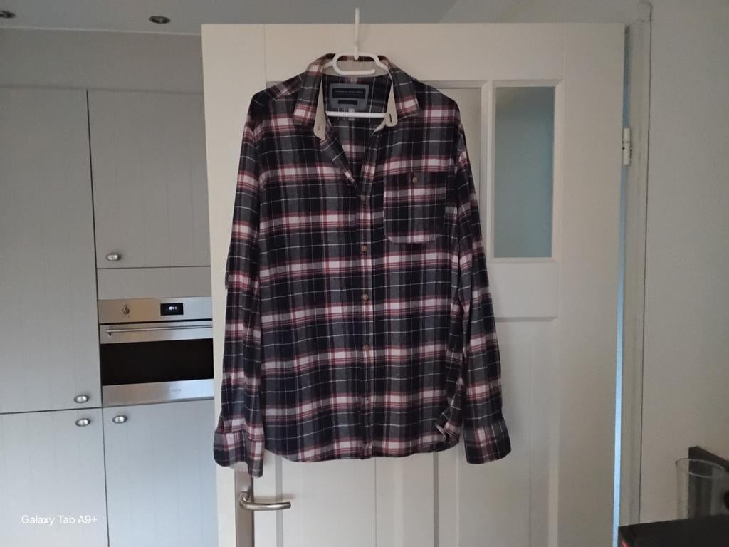 BLOUSE     JACK&JONES       MAAT      XL, Ophalen of Verzenden, Zo goed als nieuw, Blauw, Halswijdte 43/44 (XL)