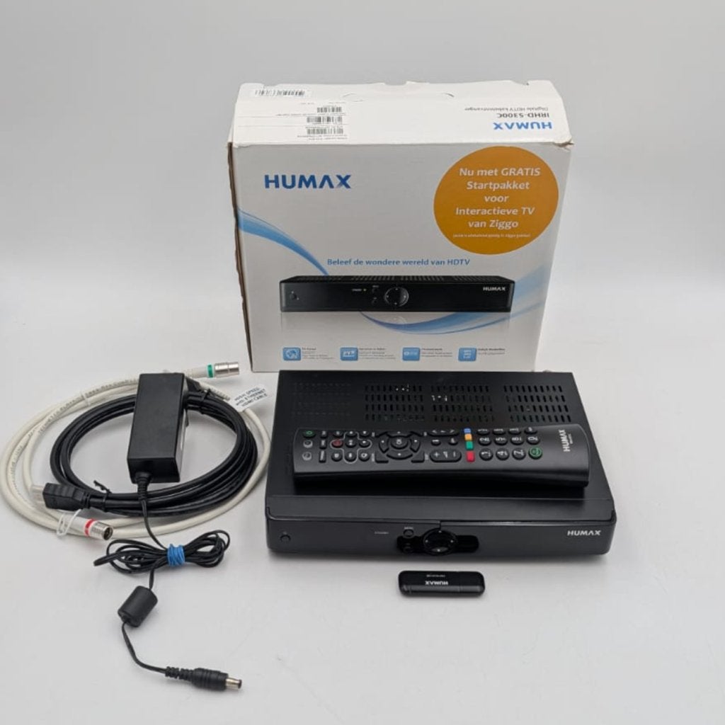 Humax 5300C TV Decoder compleet - Nette staat, Humax, Zo goed als nieuw, Support@humax.com, 2nd Floor, Humax Village
216, Hwangsaeul-ro, Bundang-gu
Seongnam-si, Gyeonggi-do 13595
South Korea
