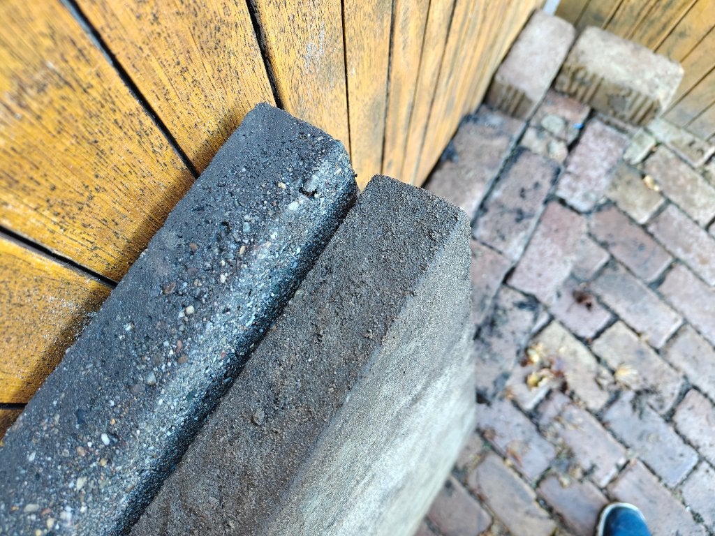 Terras tegels GRATIS, Ophalen, Gebruikt