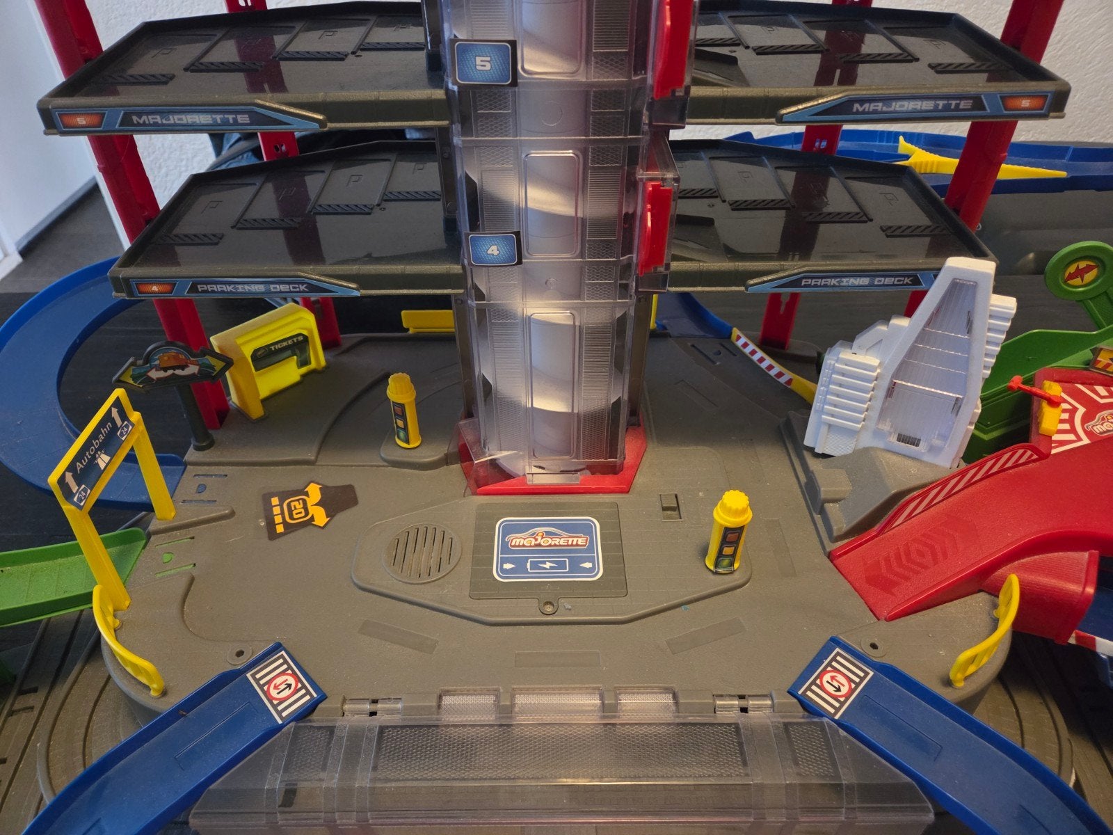 Majorette Super City Garage - Grote Parkeergarage Speelset, Ophalen, Gebruikt, Jongen of Meisje