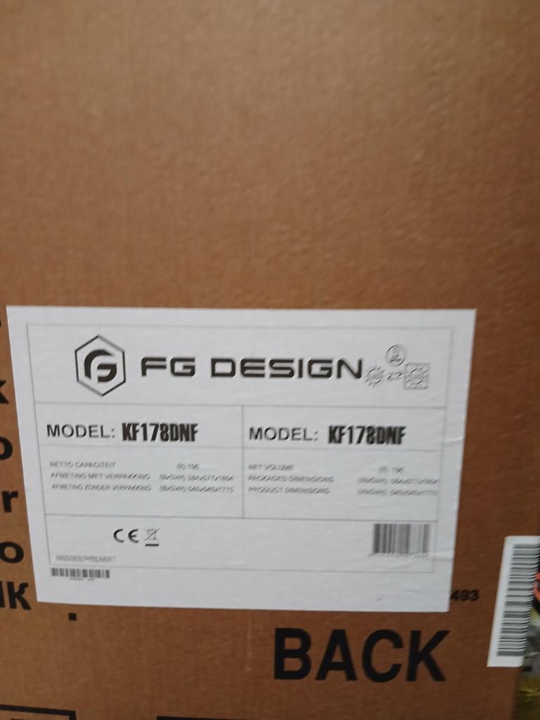 Inbouw vriezer FG design / Etna, Witgoed en Apparatuur, Ophalen