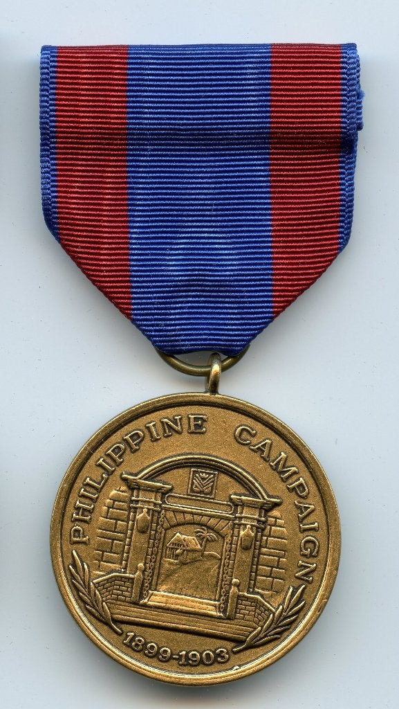 US Navy Philippine Campaign Medal, Verzenden, Marine, Amerika, Lintje, Medaille of Wings