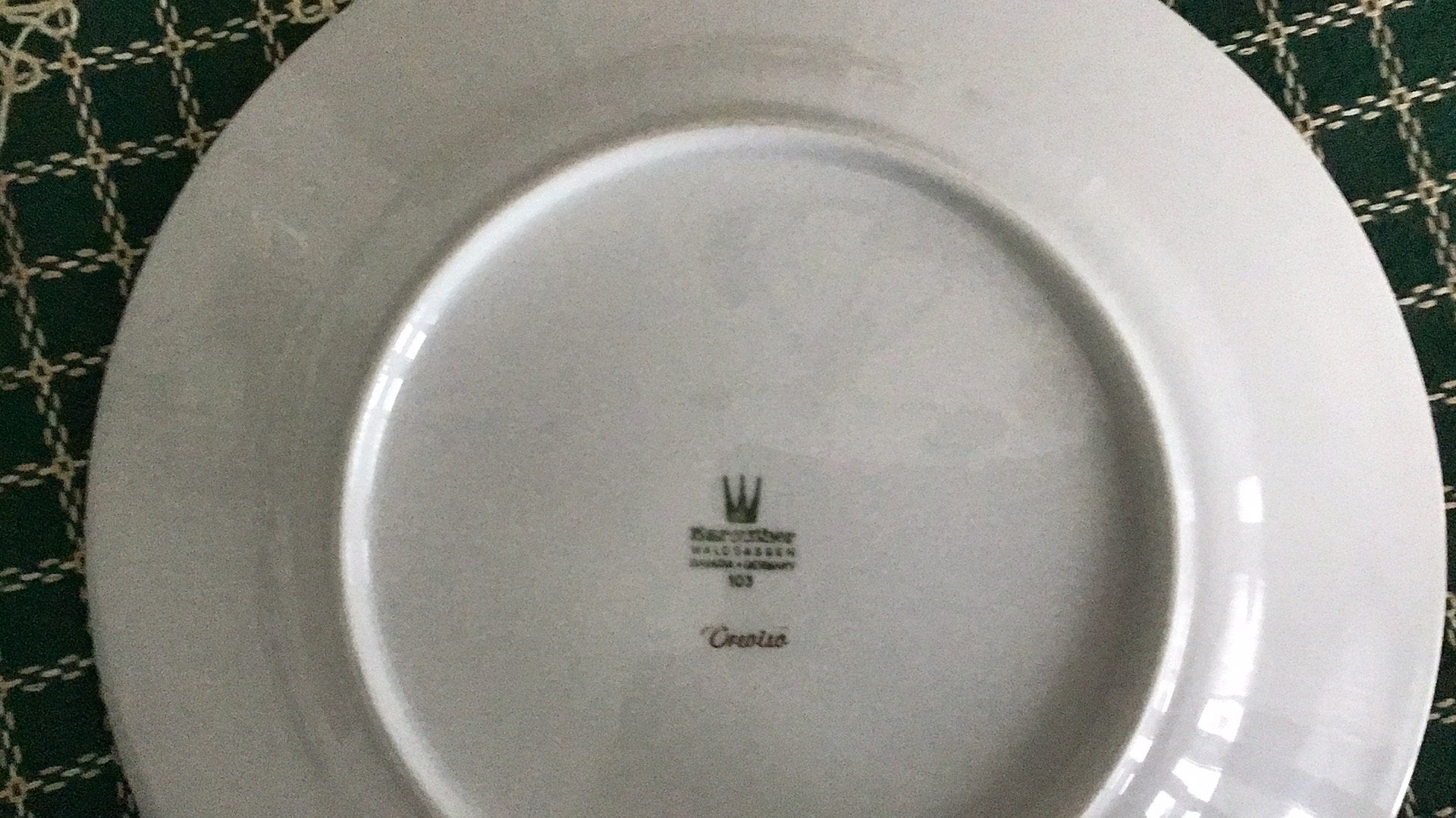 Serviesgoed, Ophalen