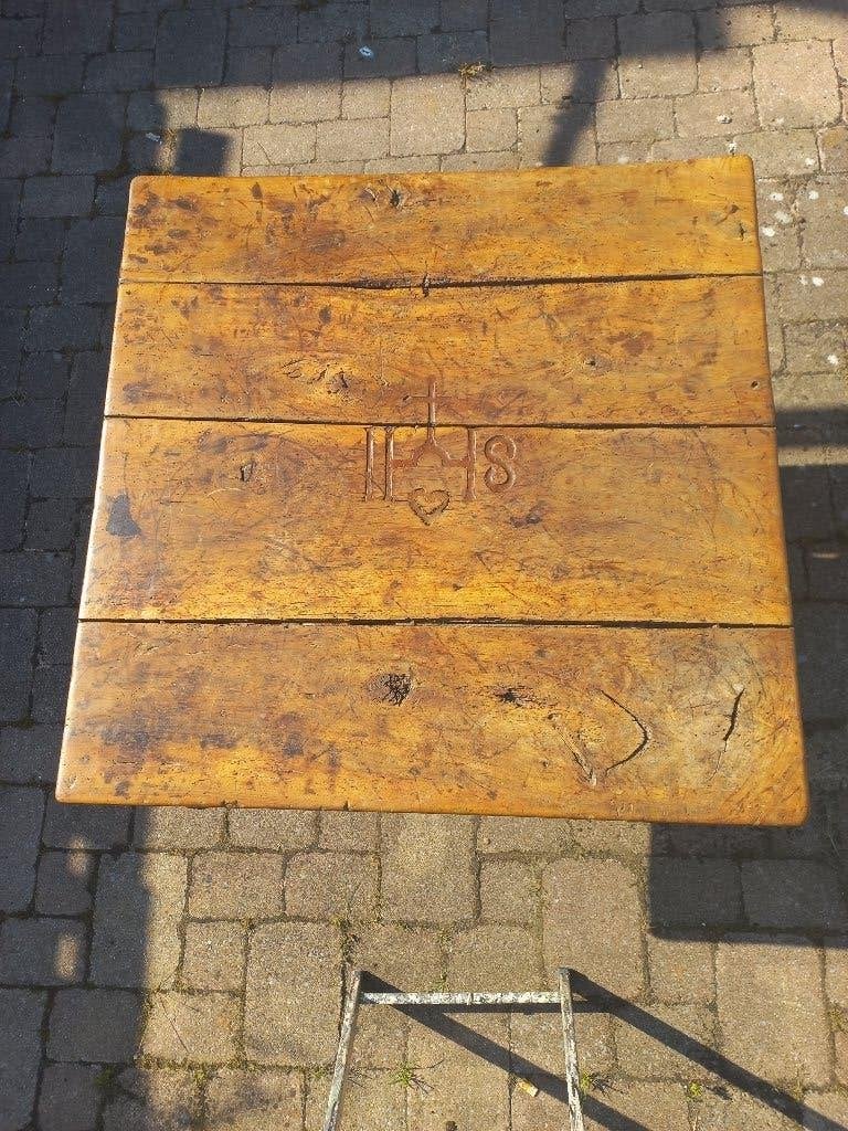 Antieke kloostertafel, Ophalen