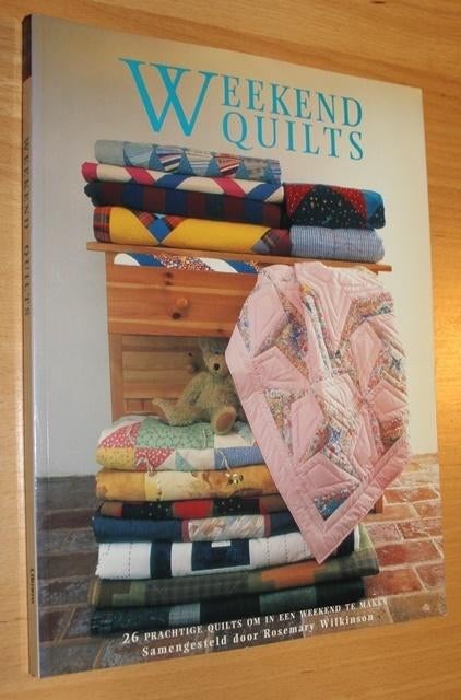 WEEKEND QUILTS - Rosemary Wilkinson - 99519, Ophalen of Verzenden, Zo goed als nieuw, Borduren en Naaien
