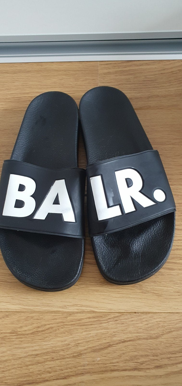 BALR. BADSLIPPERS...maat 46...VAKANTIE!, Ophalen of Verzenden, Maat 46 (S) of kleiner, Zwart