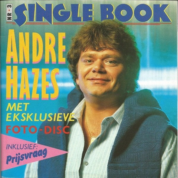 André Hazes - Single Book Nr. 3 met exclusieve fotodisc, Cd's en Dvd's, Vinyl Singles, 7 inch, EP, Nieuw in verpakking, Nederlandstalig