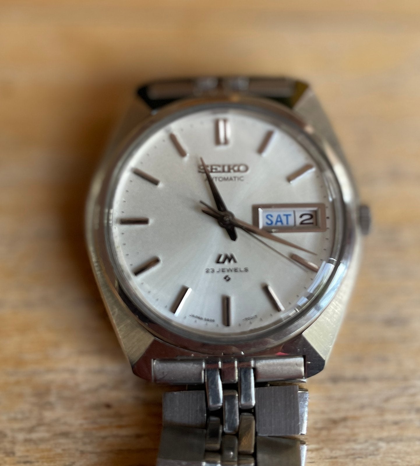 Prachtig Seiko Lordmatic Lord Matic herenhorloge, Ophalen of Verzenden, Staal, Seiko