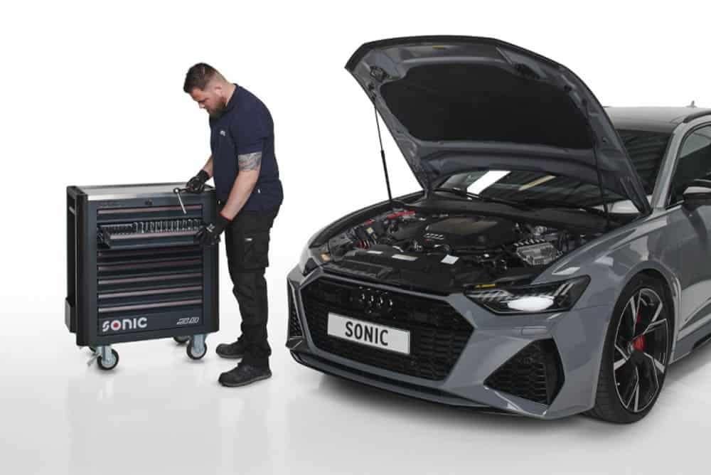 SONIC NEXT S9 414-delige gereedschapswagen KOOP OP REKENING