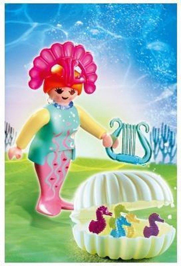 Playmobil 4813 Zeemeermin met babyzeepaardjes, Ophalen of Verzenden, Zo goed als nieuw, Complete set