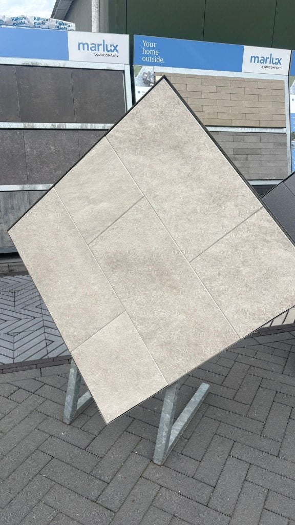 40x80x4 cm Gecoate Tegels Marmo, Nieuw, Ophalen of Verzenden, 10 m² of meer, Beton
