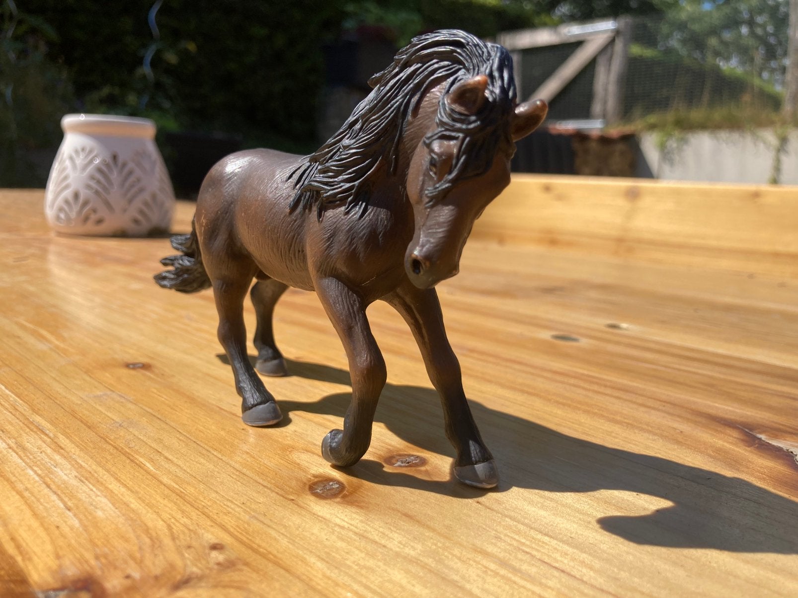 Schleich Müller 72018 Andalusian Stallion, Ophalen of Verzenden, Zo goed als nieuw, Paard, Beeldje of Figuurtje