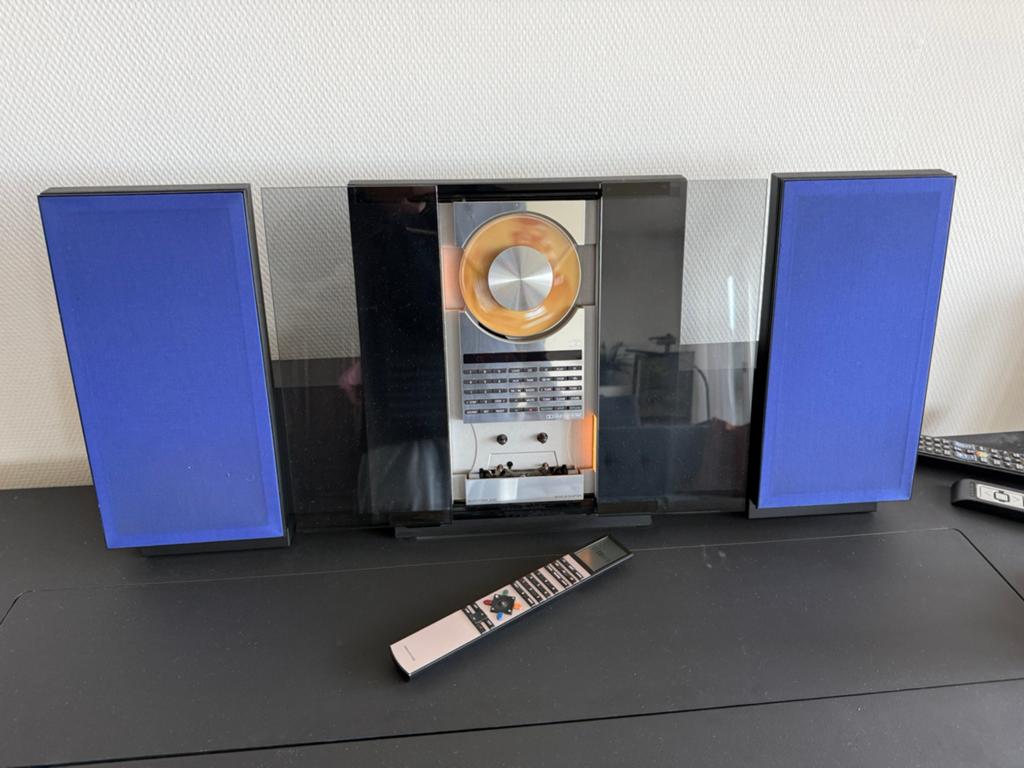 Bang en Olufsen Beosystem 2500 set. Blauw + Zwart frontjes, Ophalen, Gebruikt, Tuner of Radio, Bang & Olufsen