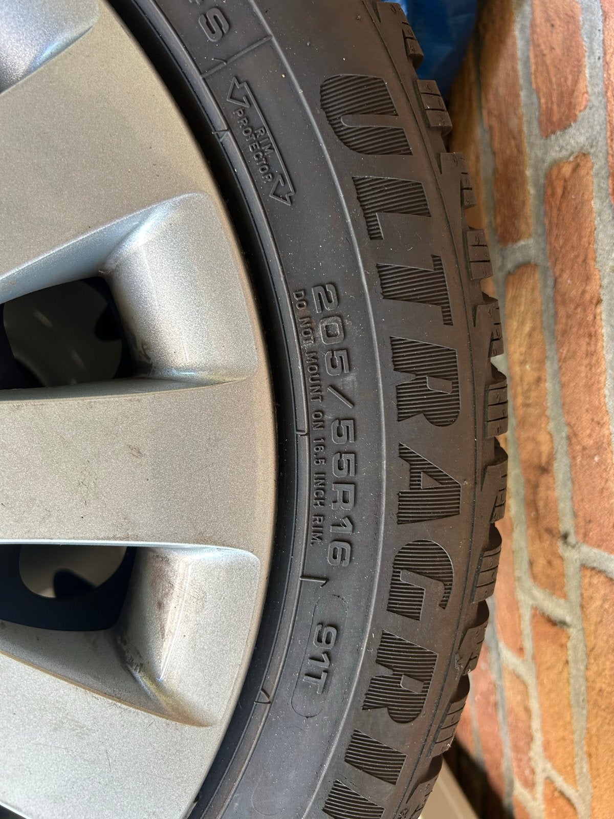 BMW Winterbanden met Velgen 205/55 R16, Auto-onderdelen, Banden en Velgen, Ophalen, Gebruikt, 16 inch, Banden en Velgen