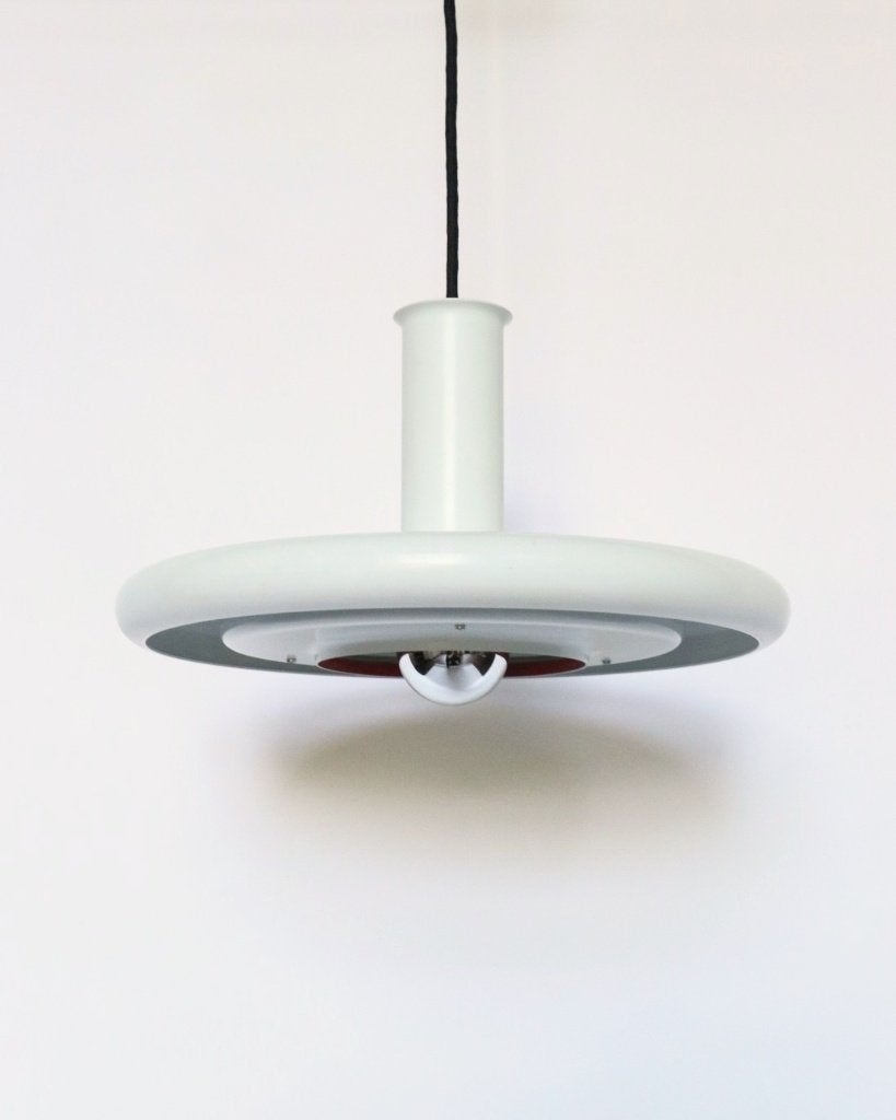 Vintage Deense design hanglamp 'Optima' van Fog & Mørup, Fog & Mørup, N.v.t., Zo goed als nieuw, Metaal