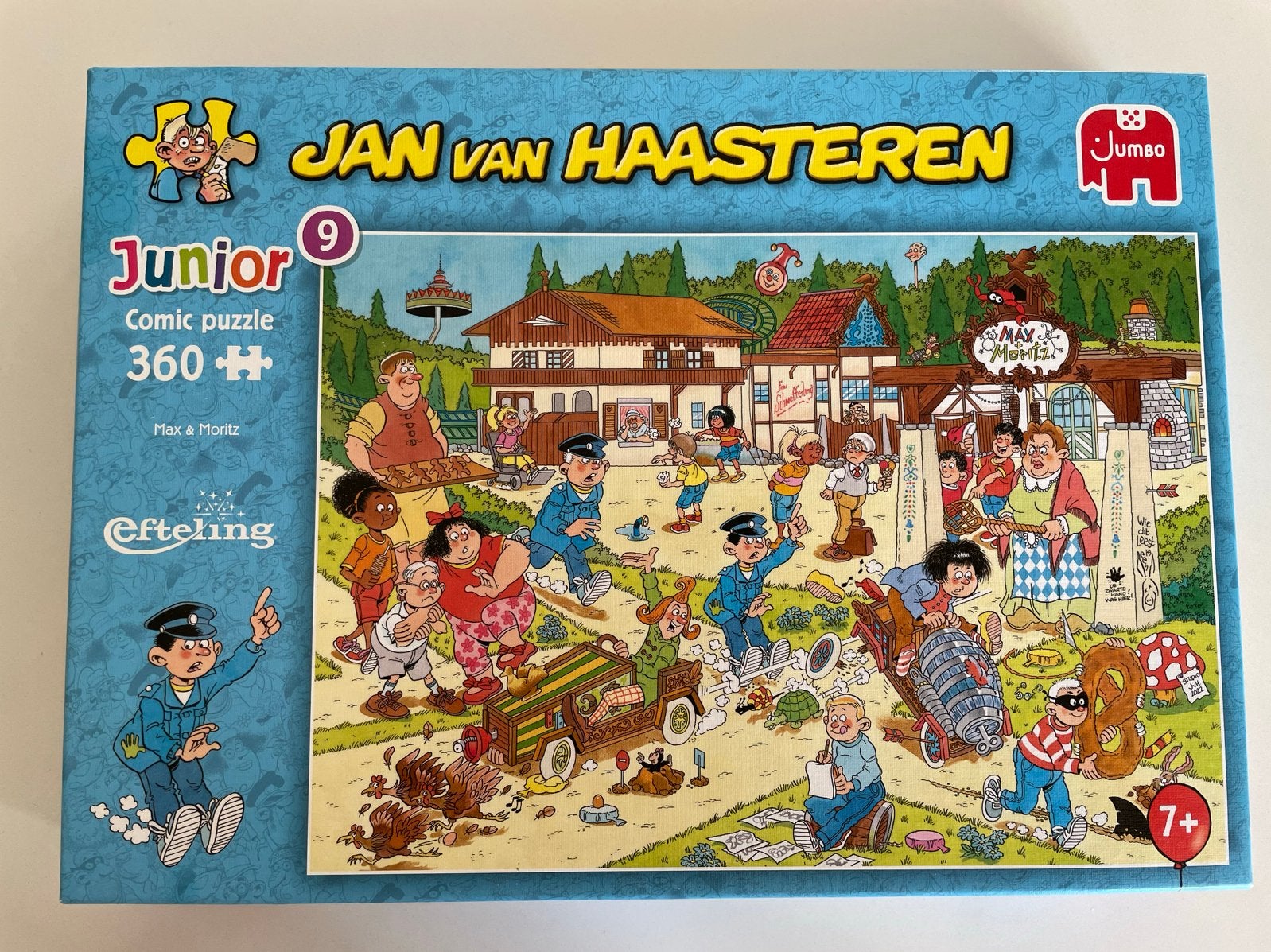 Jan van Haasteren Junior Efteling puzzel 360 stukjes, Ophalen of Verzenden, Meer dan 50 stukjes, Zo goed als nieuw, 6 jaar of ouder