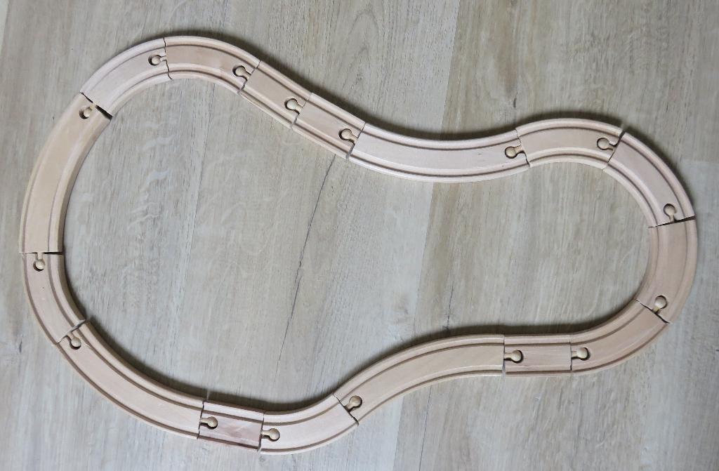 Houten rails, Ophalen of Verzenden, Gebruikt