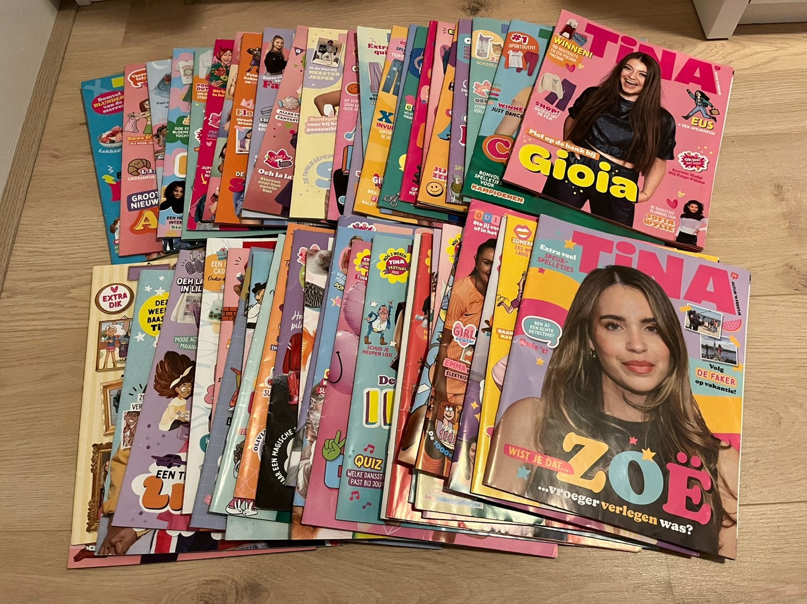 Tina jaargang 2023 (nr. 1 t/m 52, nr. 23 ontbreekt)+ extra’s, Boeken, Tijdschriften en Kranten, Ophalen of Verzenden, Zo goed als nieuw