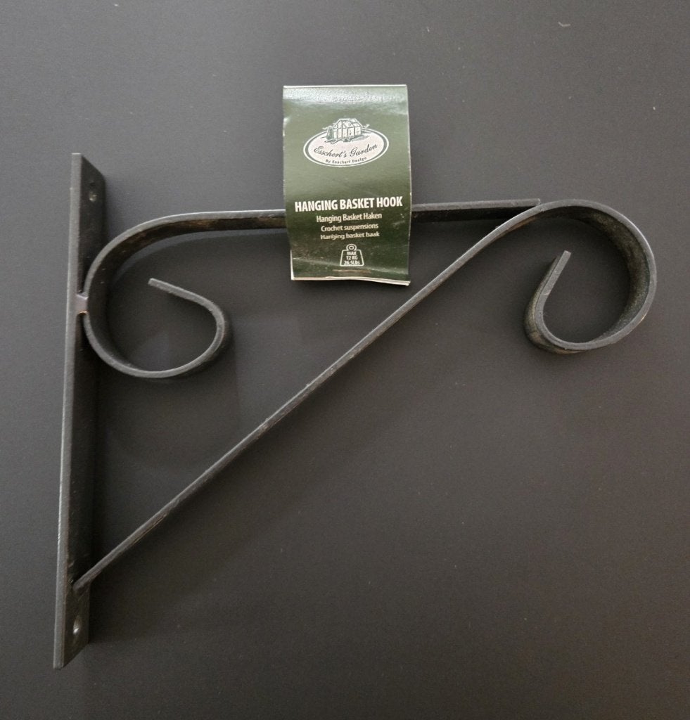 ESSCHERT DESIGN - ZWART METALEN WANDHAAK, Ophalen of Verzenden, Nieuw
