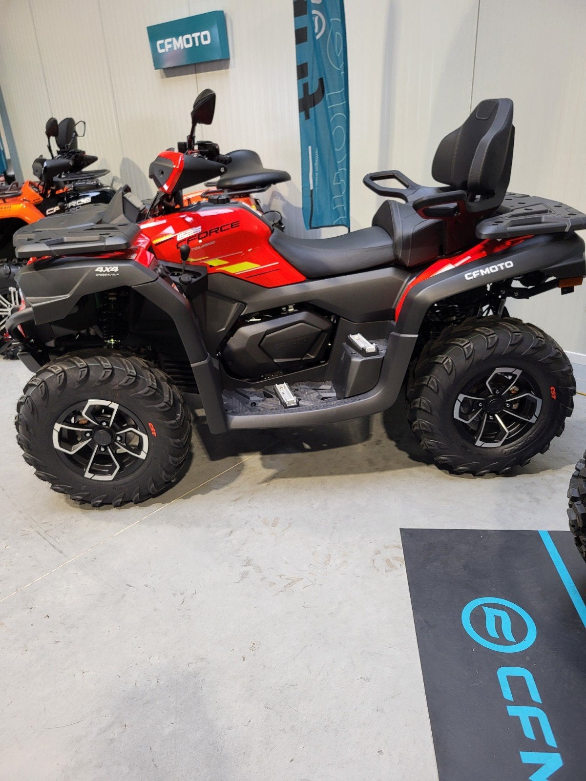CF Moto 625 Touring Quad - Zo goed als nieuw, 377km, 1 cilinder, Meer dan 35 kW
