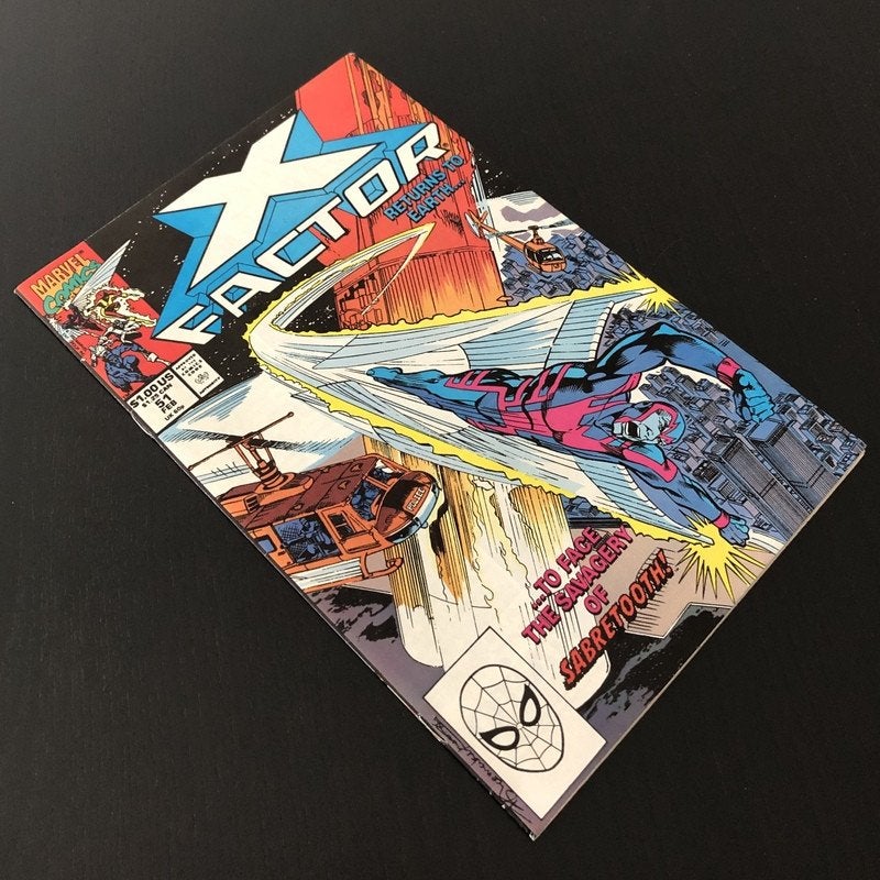 X-Factor Vol.1 #51 (1990) VF+ (8.5), Boeken, Eén comic, Amerika, Marvel Comics, Ophalen of Verzenden