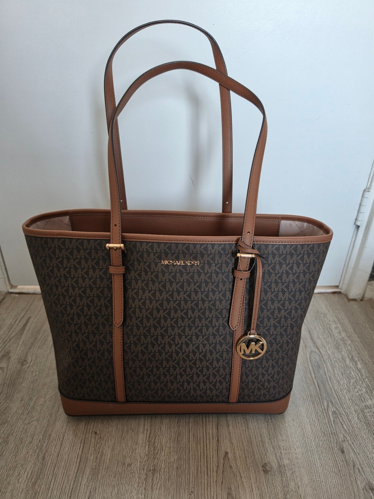 Originele Michael Kors Shopper - Nieuw en Ongebruikt, Sieraden, Tassen en Uiterlijk, Ophalen of Verzenden, Nieuw, Bruin, Shopper