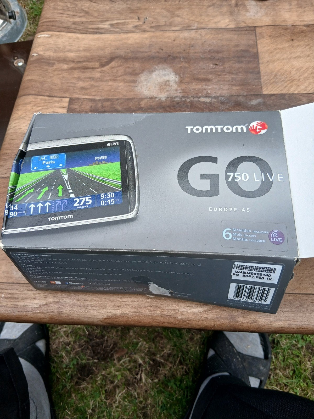 Tomtom, Ophalen, Gebruikt