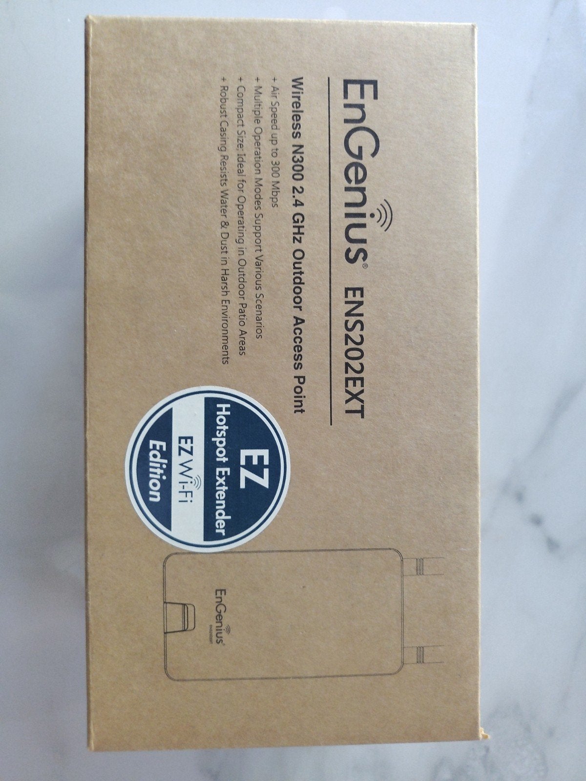 EnGenius ENS202EXT Wireless N300 Outdoor Access Point, Ophalen of Verzenden, Nieuw, EnGenius