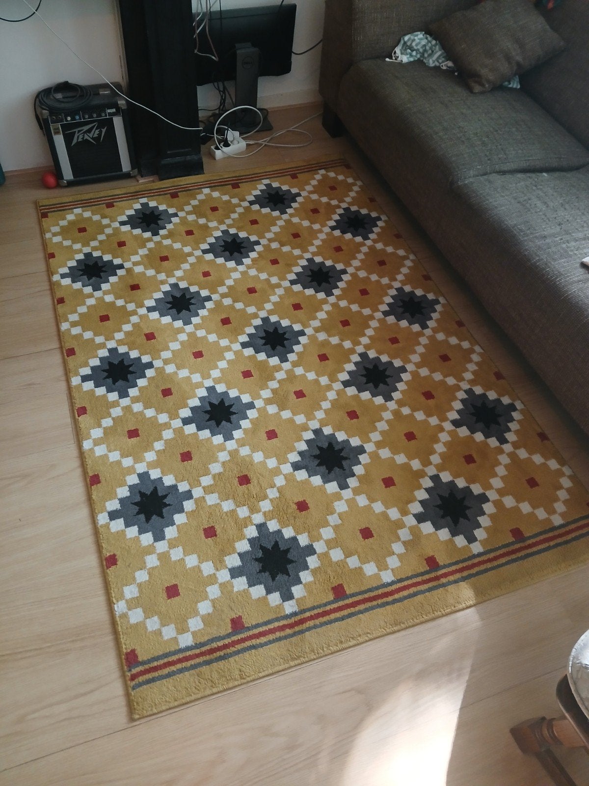 vloerkleed 130x190cm, Ophalen, 100 tot 150 cm, Blauw, Zo goed als nieuw