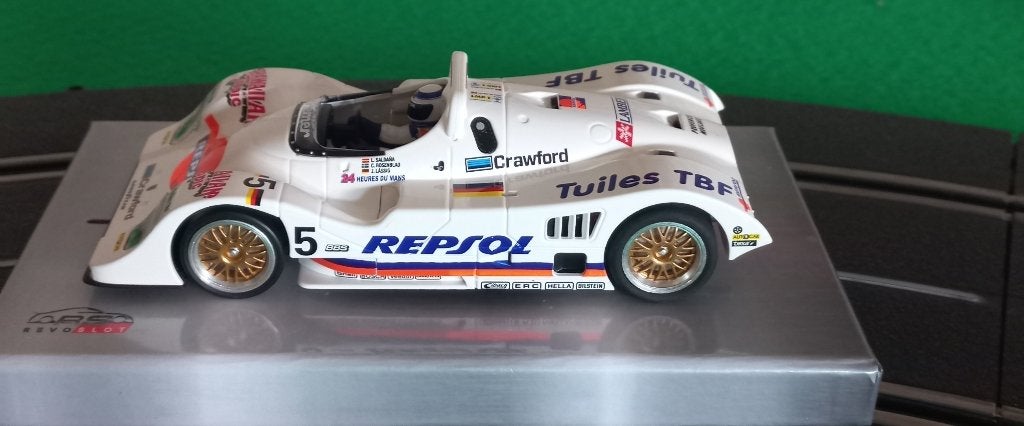Revoslot Slotcar Kremer K8 Porsche Repsol #5, Overige merken, Racebaan, Nieuw, Ophalen of Verzenden