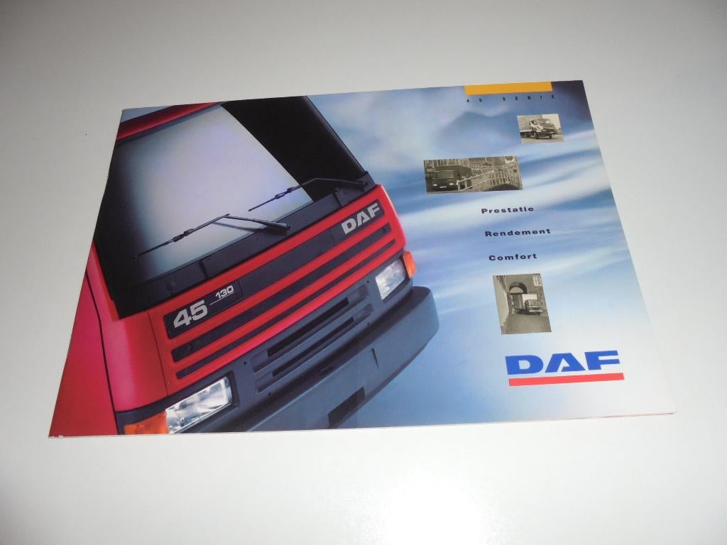 brochure DAF 45 serie, Ophalen of Verzenden, Nieuw, Overige merken