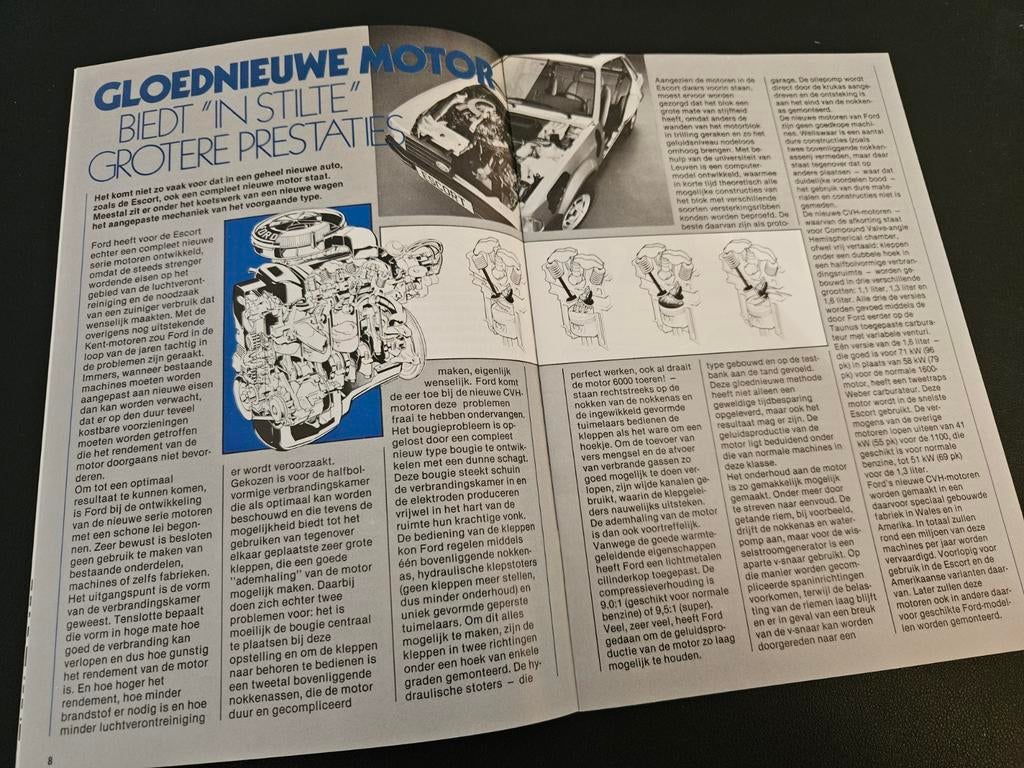 Autotheek Nr 2 Ford Escort 1980, Ophalen of Verzenden, Zo goed als nieuw, Ford