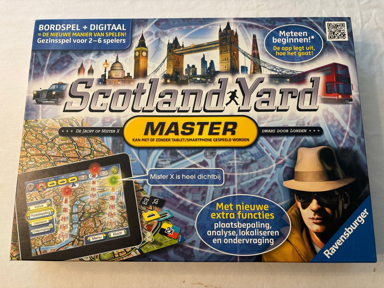 Scotland Yard Master Bordspel - Ravensburger, Drie of vier spelers, Ophalen of Verzenden, Zo goed als nieuw
